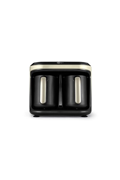 Karaca Turkish Coffee Machine, Ember and Flavored Turkish Coffee, Use 2 Coffee Pots Simultaneously 10 Cup Capacity