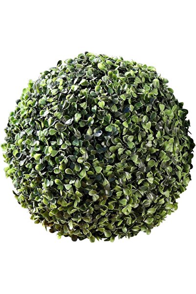 Nettenevime Yapay Çiçek Şimşir Top 36 Cm Yeşil Top