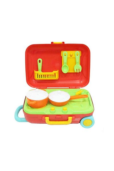 Easy Tedarik Dede Candy & Ken Kitchen Set Suitcase