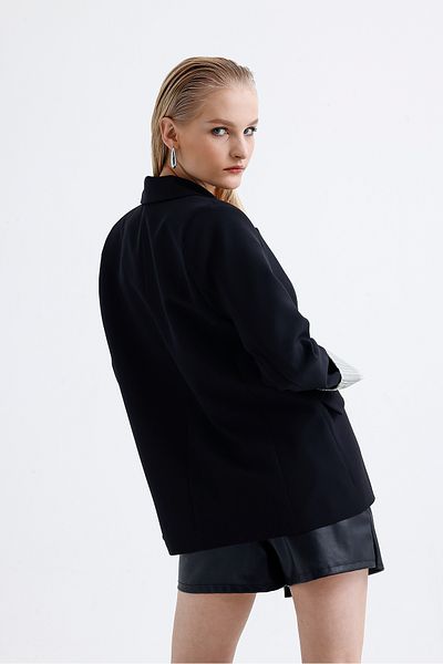 Parille Χακί μπουφάν με ρίγες Oversize