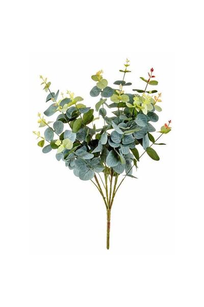 Nettenevime Yapay Çiçek Okaliptus Demet Yeşil Aradal Garnitür Eucalyptus