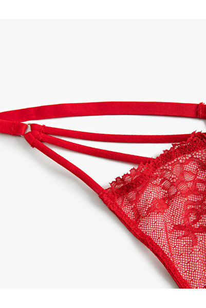 Koton Chiloți din dantelă cu detaliu de țevi florale