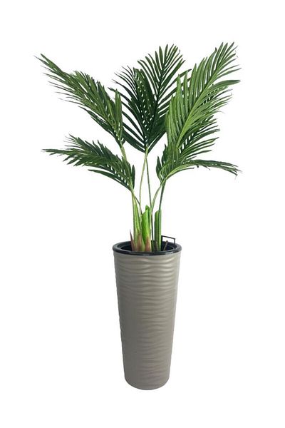 Nettenevime Τεχνητό Areka Palm Tree Gold Beach Τεχνητό δέντρο σε βάζο 150cm 10 Φύλλα