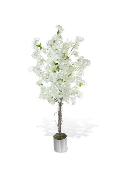 Nettenevime Yapay Beyaz Begonvil Ağacı 195*75cm Doğal Görünümlü Yapay Ağaç Al...