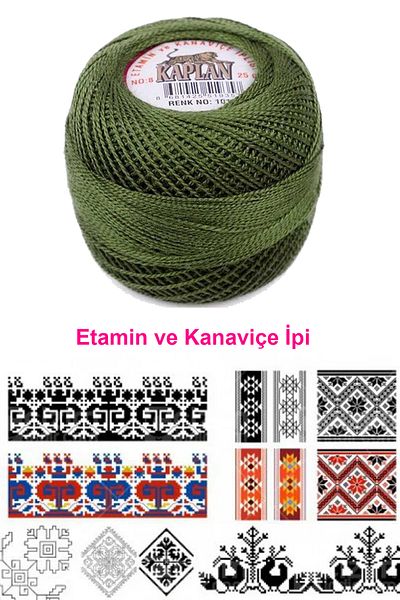 Kaplan Royaleks 1015 - Etamine and Cross Stitch Lanyard 8, No Code/Color