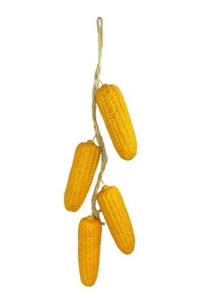 Nettenevime Yapay Mısır Salkımı Süs Sahte Darı Yapay Meyve Sebze