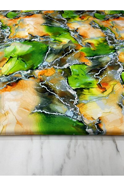 ipekkumaş Mermer Desen Elbiselik Gömleklik Tivil Saten Kumaş ÜRÜNÜMÜZ ADET OLARAK SATILIR 1 ADET 1 METRE