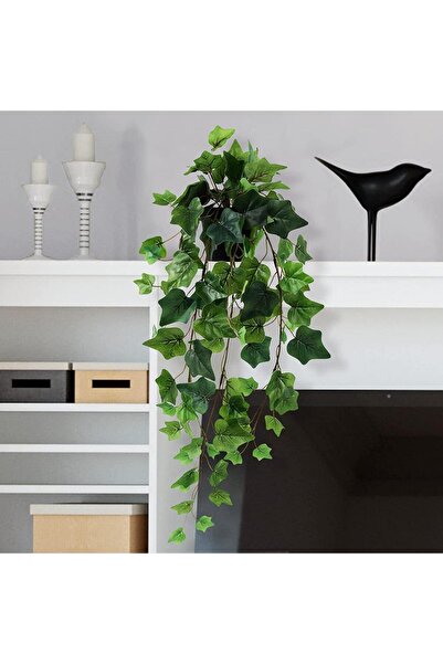 Nettenevime Yapay Çiçek Saksıda Sarkan Dev Hedera 80cm Yapay Sarmaşık Yeşil