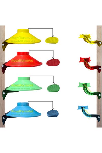 RoyalFarmVet 10 Ufo Colored Perches