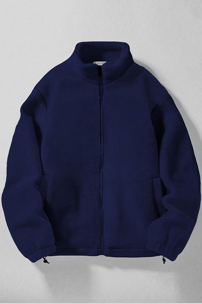 GHASSY CO. Ghassy Co. Ανδρικό φούτερ Alaska Regular βελούδινο Sherpa Winter Full Zip Fleece