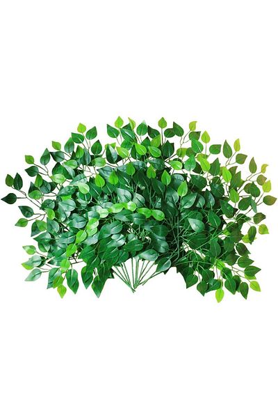 Nettenevime Τεχνητό Λουλούδι 12 Τεμάχια Benjamin Leaf Πράσινο Φύλλο Δέντρου