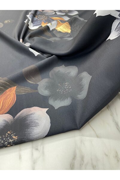 ipekkumaş Geranium Desen Elbiselik Gömleklik Tivil Saten Kumaş ÜRÜNÜMÜZ ADET OLARAK SATILIR 1 ADET 1 METRE