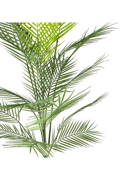 Nettenevime Yapay Çiçek Dal Areka Palmiye 20 Yaprak 130 Cm Salon Çiçeği Yapay Bitki