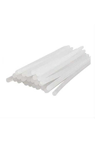 Nettenevime Sıcak Silikon Çubuğu 1 Kg 11mm-30cm Mum Silikon Kalın Uç Şeffaf