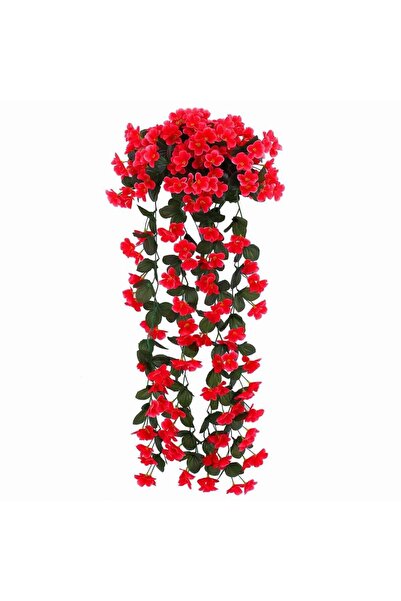 Nettenevime Yapay Çiçek Sarkan Begonvil Çiçeği Jumbo Fuşya