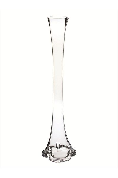 Nettenevime 80cm Thin Waisted Vase - Elephant Foot and Glass Vase