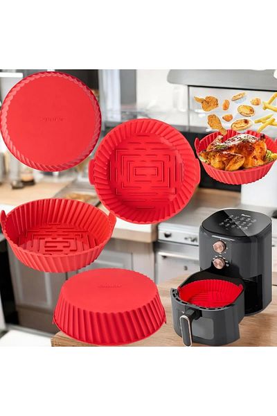 Silicolife Round Airfryer Cooking Bowl