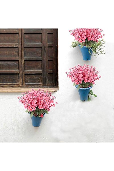 Nettenevime Yapay Çiçek Bahardalı Japon Kiraz Çiçeği 7 Dallı 57cm Pembe