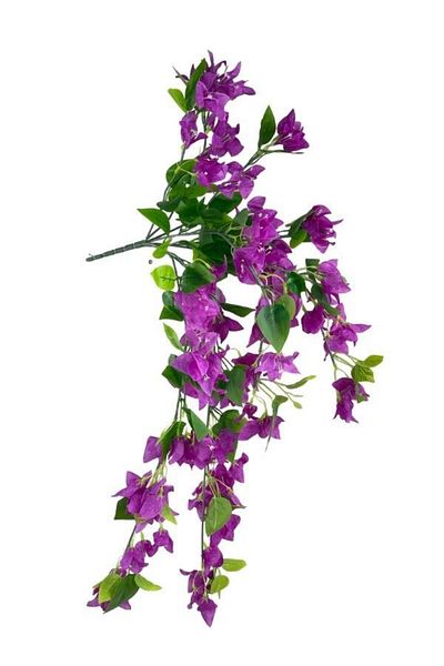 Nettenevime Τεχνητό Λουλούδι Μωβ Bougainvillea Flower 8 Branches 70cm Κρεμαστό Λουλούδι