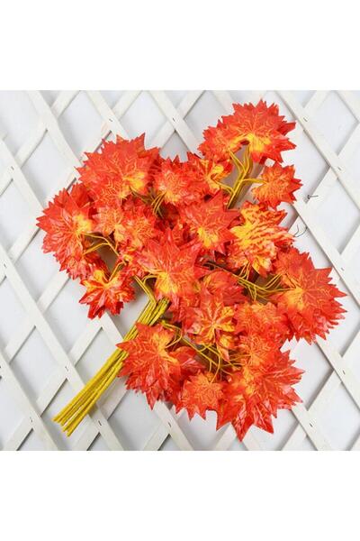 Nettenevime Yapay Çiçek Sonbahar Hazan Çınar Yaprağı