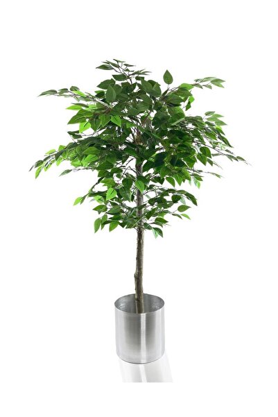 Nettenevime Yapay Ağaç Benjamin 120 Cm 1.kalite Paslanmaz Saksıda Yapay Çiçek...