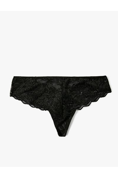 Koton Brief Lace Panties Normal Waist