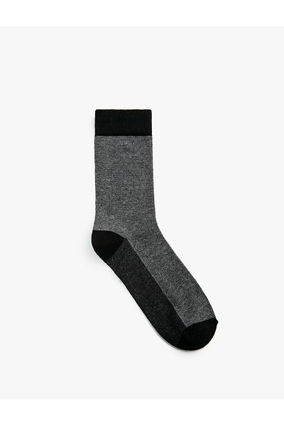 Koton Basic Socket Socks Color Blocked