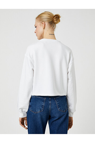 Koton Basic Crop Thick mikina