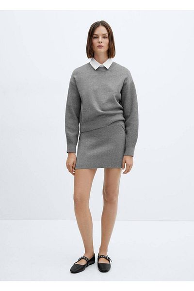 MANGO Woman Round Neck Knitwear Sweater