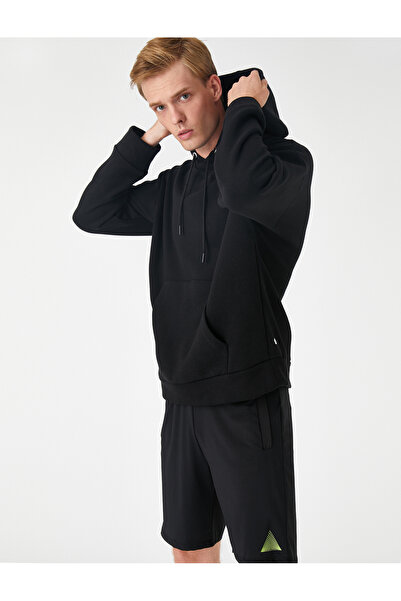 Koton Hooded Pocket Sweatshirt