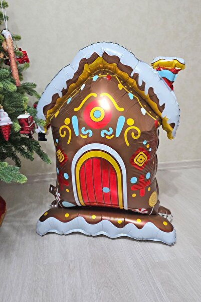 PEKSHOP بالون من رقائق معدنية مقاس 100 سم - شوكولاتة بأرجل