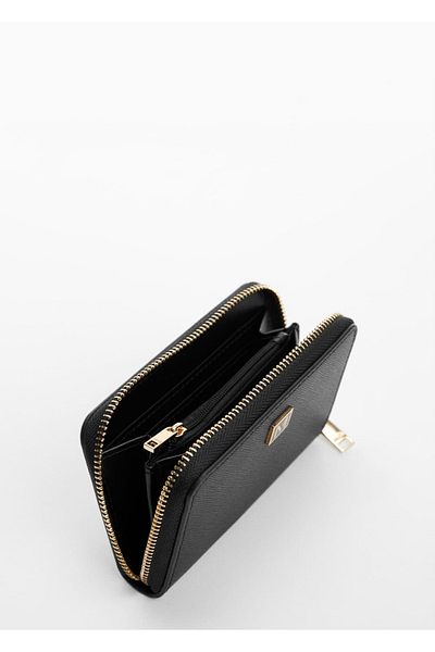 MANGO Woman Saffiano Look Wallet