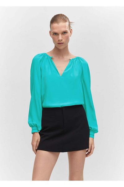 MANGO Woman Raglan ujjú blúz