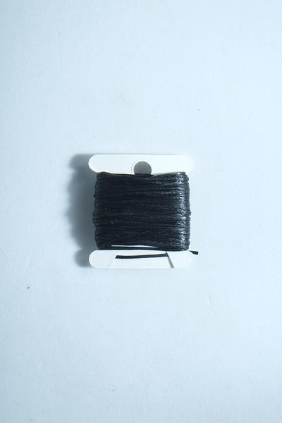 Eskişehir hobi sanat Μαύρο 10 μέτρα 0,8 mm κερωμένο σχοινί κολιέ κοσμήματα σχεδίασης κορδόνι βραχιόλι κορδόνι