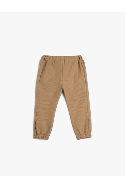 Koton Basic Jogger Sweatpants Pocket Tie Waist Cotton
