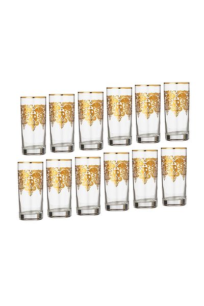 Dania 75-Piece Gold Turkish Crystal Set