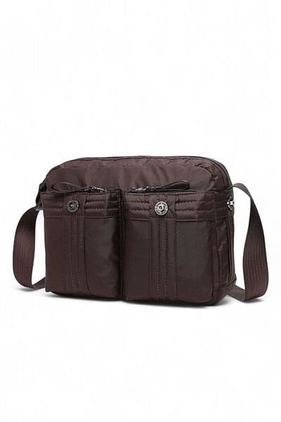 SMART BAGS Тъмнокафява унисекс чанта през рамо SMB 8713