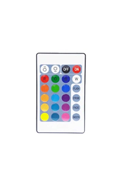 luciole Rgb Kontrol Kumandası 6a 24 Tuşlu lambader kontrolcü Yedek kumanda