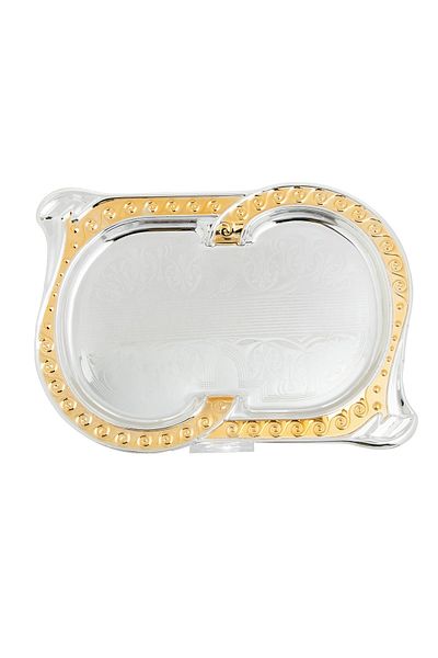 Dania Silver metal tray for all presentations and uses