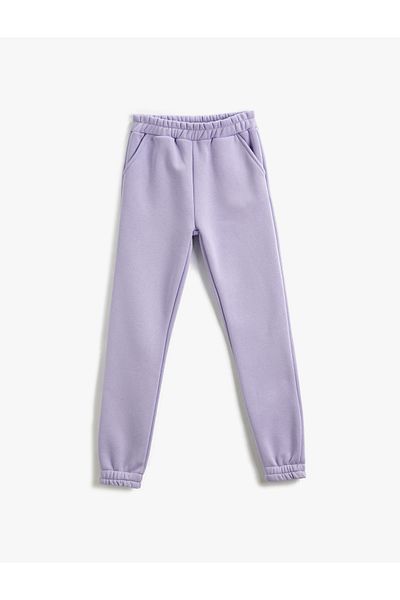 Koton Basic Jogger Sweatpants with Pockets - Elastic Waist
