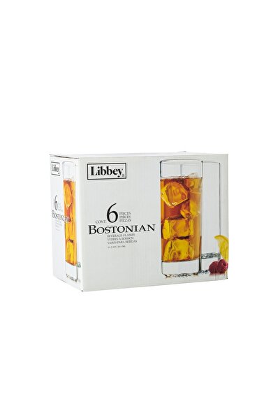 LİBBEY A Set Of 6 Pieces Glass Cups Consisting Of Clear Multi-Use Clear Glass