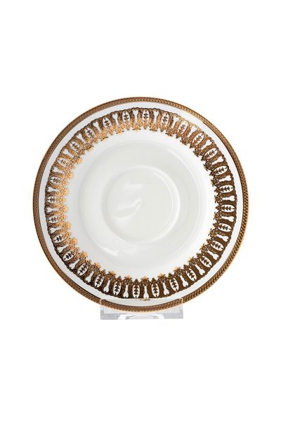 Dania Tea Cup And Saucer Set Shiny Gold