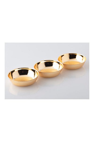 Dania 4-Piece Nuts Bowl Set Gold/Silver 35x13x4cm