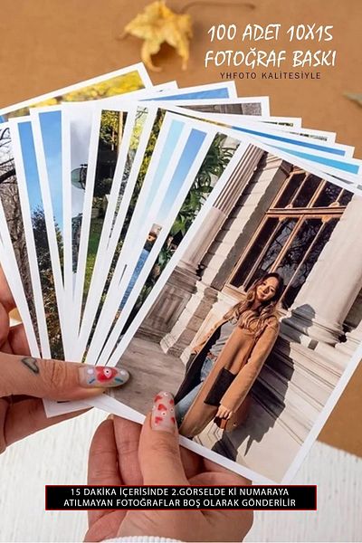 yhfoto 100 PCS Classic Photo Print - 10X15 Photo Print