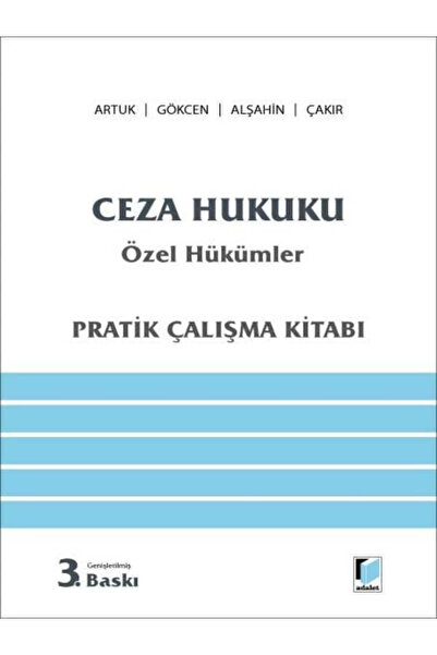 Seçkin Yayıncılık Ceza Hukuku Özel Hükümler (Pratik Çalışma Kitabı) M. Emin A...