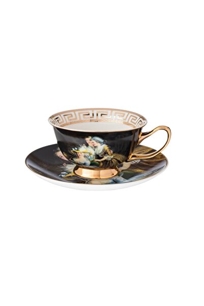 Dania Tea Cup And Saucer Set Of 200 Ml