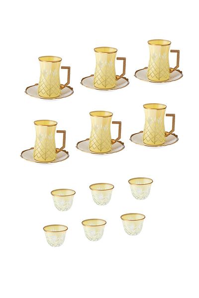 Byblos 18 Piece Coffee And Tea Set Turkey