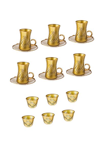 Byblos 18 Piece Coffee And Tea Set Turkey