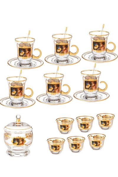 Byblos 25 Piece Turkish Coffee And Tea Set