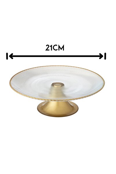 Dania A glass serving dish with a base for nuts, fruits, and all other servings